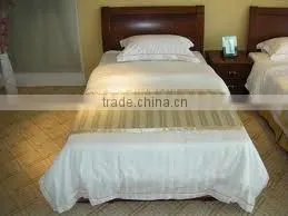 Good Price Hotel Beddings, 100% cotton 40s 250tc satin stripe