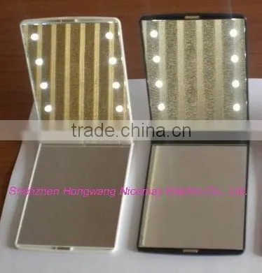 Mini led pocket mirror
