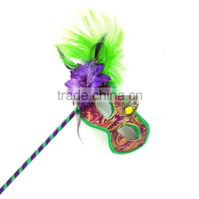 Female Stick Masquerade Masks
