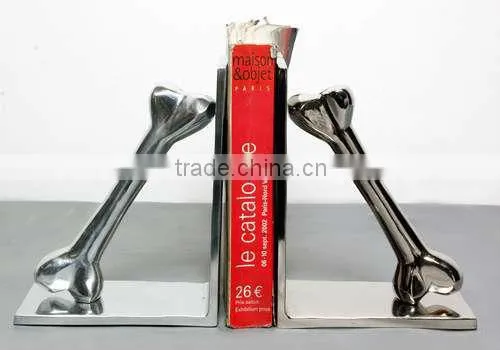 Aluminum Love bookend, Library Bookend, Decorative Bookends