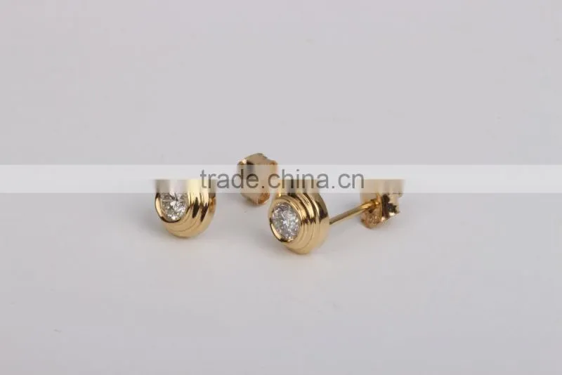 2015 Design Jewelry Gold Earring Designs