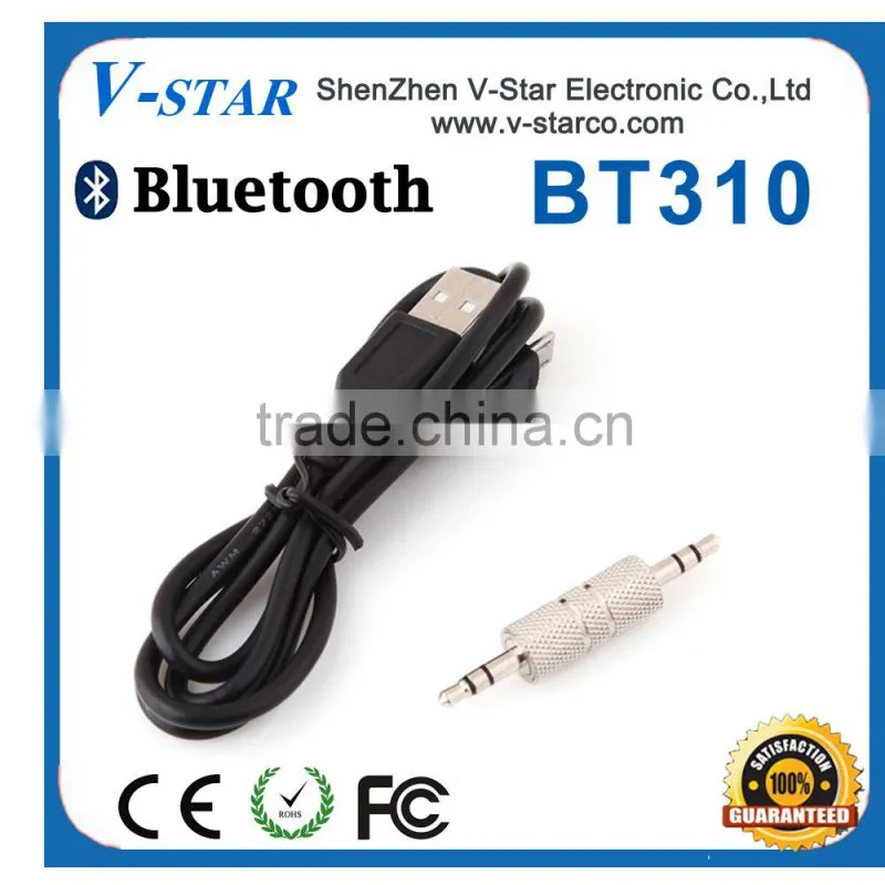 New product Car Bluetooth Receiver with 3.5mm Stereo Output for Home and Auto Stereo System