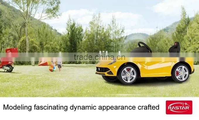 Rastar toy car shopping Ferrari official licenced baby car ride on car