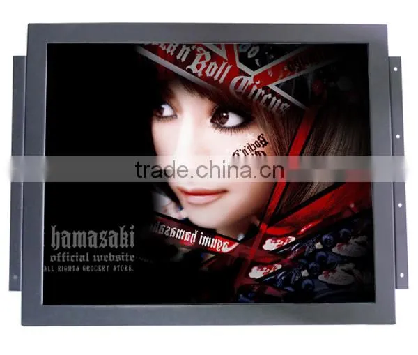 TS-190C 19'' industrial lcd monitor touch panel can match TV, industrial, control and POS terminals.