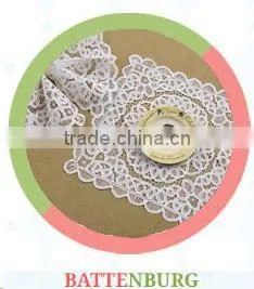 Regular design voile lace fabric Nigerian chemical lace