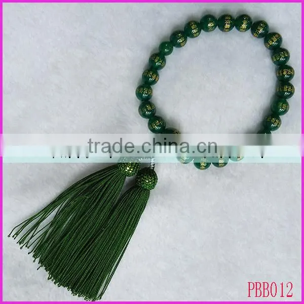 PBB002 hematite japanese prayer gemstone rosary beads
