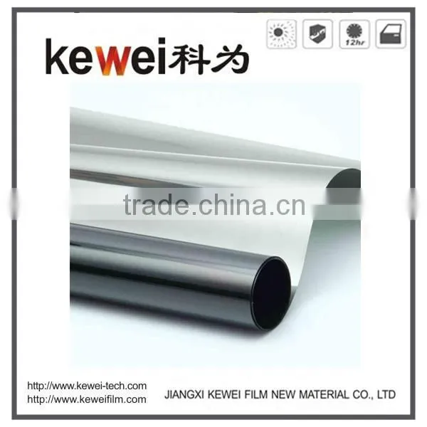 Kewei Gold-Silver Decorative films for building windows, high heat resistance window film,2PLY