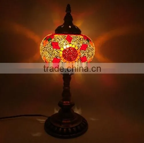 High Quality Stained Glass &Plating Iron Kitchen Bar Light Restaurant Home Decoration Multicolor Classic Floor Lamp RT-FC5M01