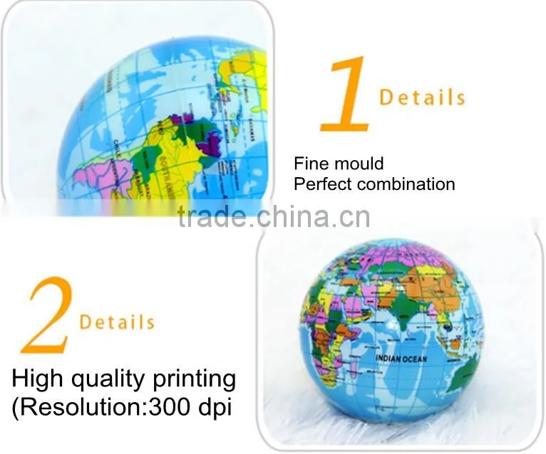 China OEM PU Material Earth stress ball