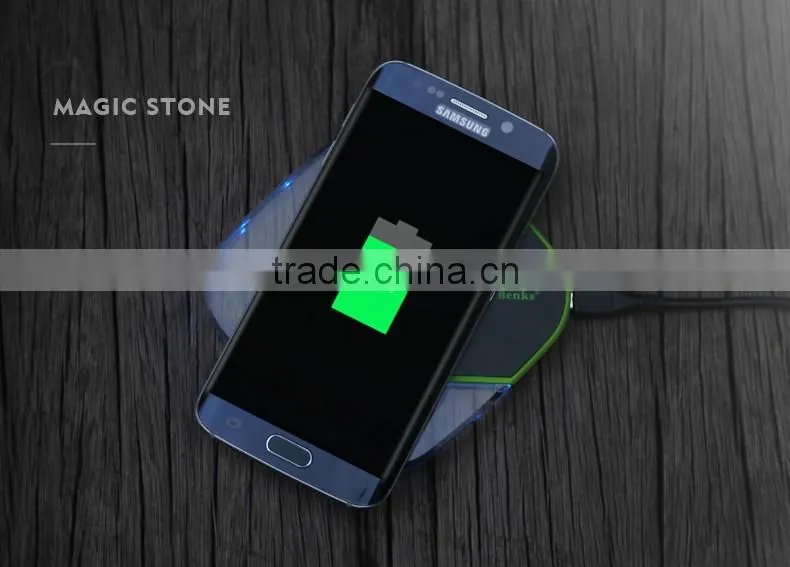 BENKS fashion magic stone series wrieless charger for all devices comply with QI standard