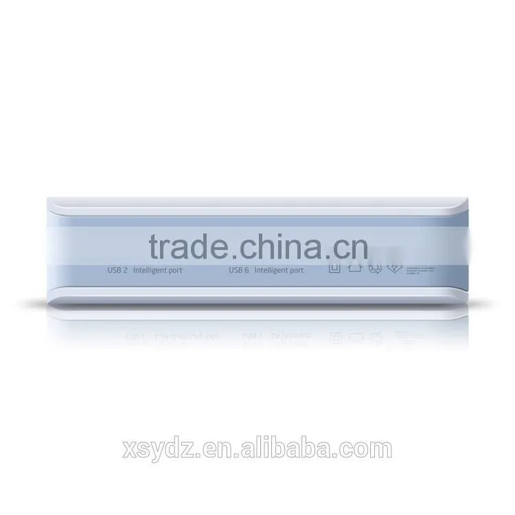Bank Transfer Available 6.5A 6 Port Cheap Wall USB Charger for iPhone 5/6