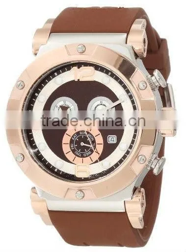 Hot time silicone band alloy case custom brand watch wholesale products