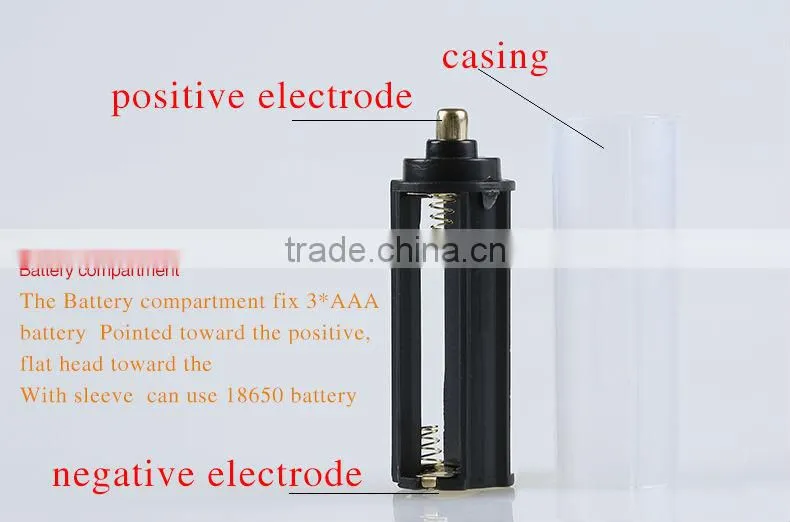 AAA dry battery flashlight with competitive price sold in hot