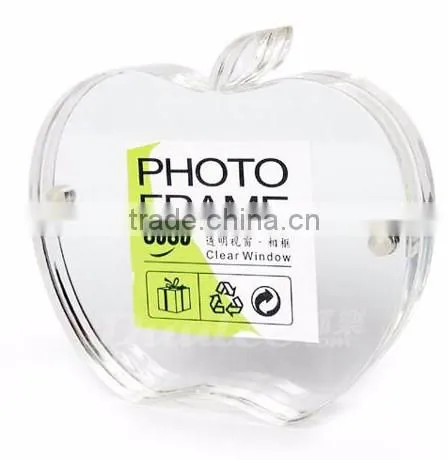 high quality transparent acrylic photo frame love photo frame