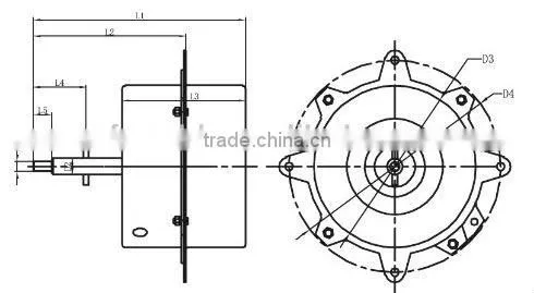 Single phase motor price for range hood