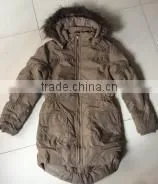 2015 fashion girl's jacket with hood kids jacket