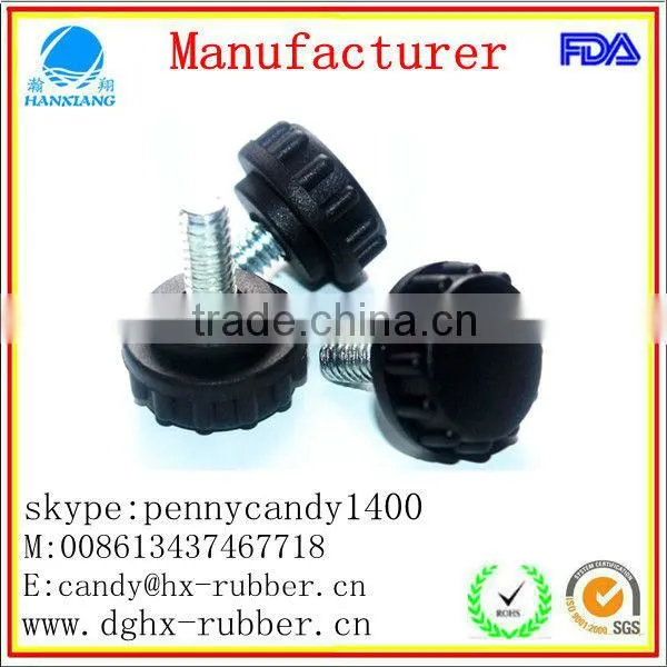 China ,custom made,factory,Plastic Adjustable Screw Glide Feet,for machine,funiture ,in dongguan