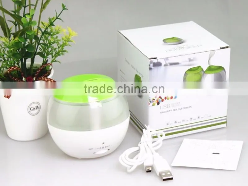 mini Usb humidifier/air purifier super mute mini humidifier/air purifier leds creative humidifier/air purifier