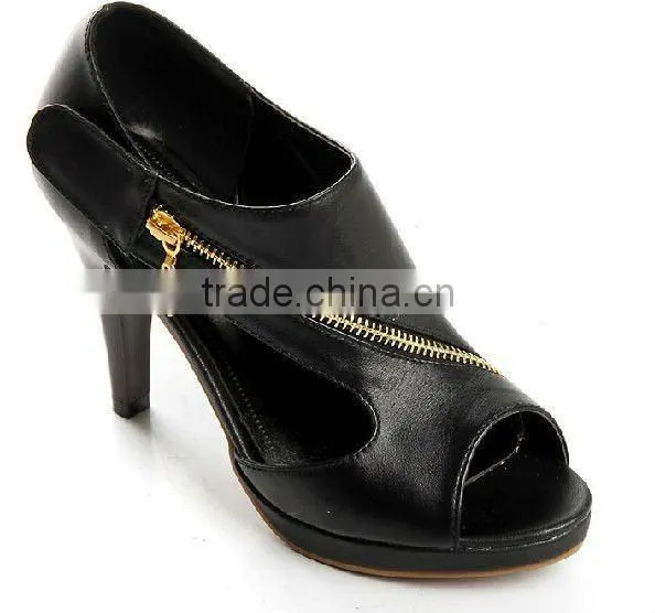 5# silver color closed end metal zipper for shoes