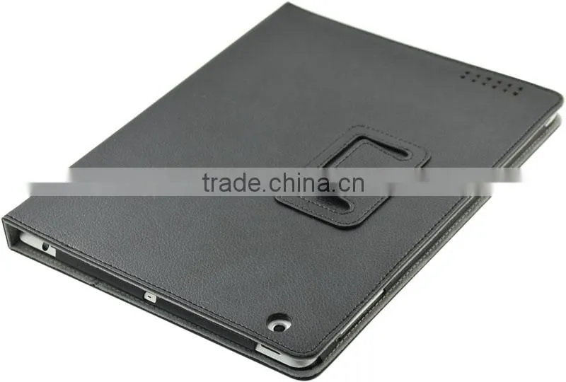 High Quality Ultra Thin PU Leather Smart Cover leather case for ipad
