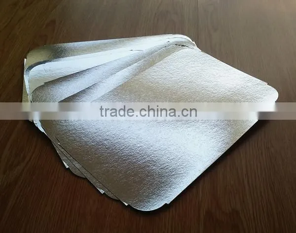 Great quality aluminum foil container paper lid