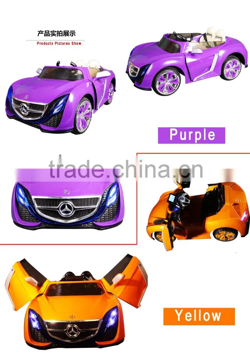 2016 Kids Remote Control Electric Baby Ride on Toys Car