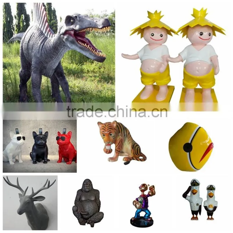 big size dinosaur statue,resin animal statue
