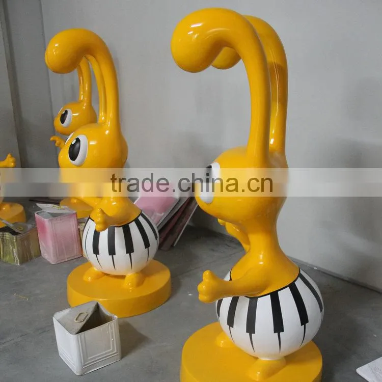 Large resin fiberglass animal statues