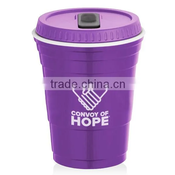 450ml/16oz hot beverages solo cup tumbler c/w lid