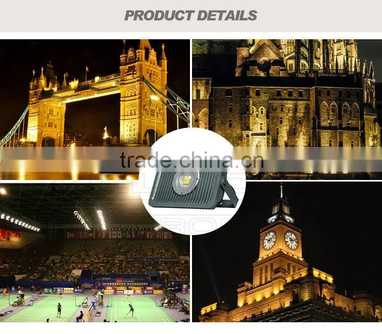 IP67 Waterproof high lumen bridgelux cob 70w china flood lights led