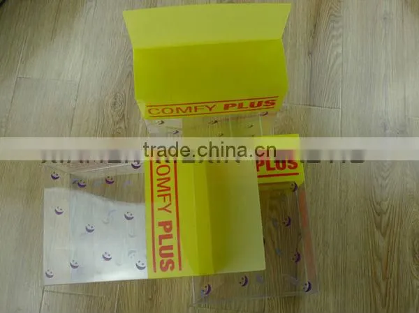 new cheap pvc acetate crystal soap box