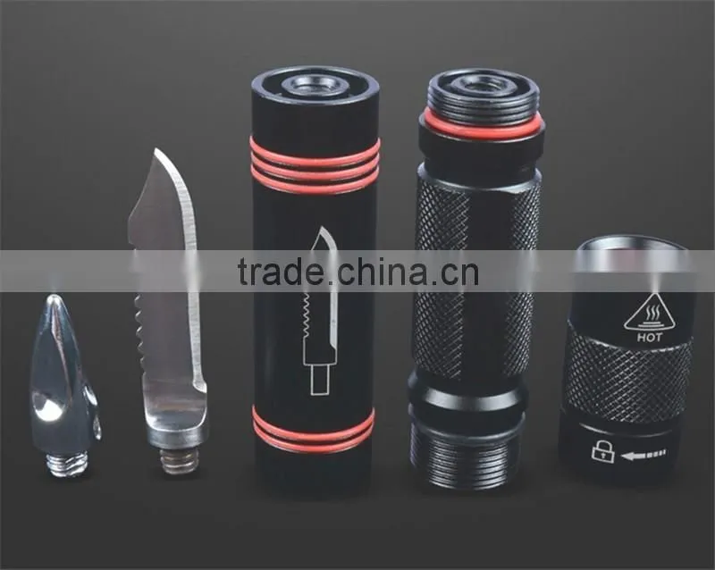 2016 tactical flashlight knife