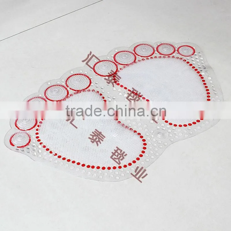 PVC non slip base bathroom Mat E01