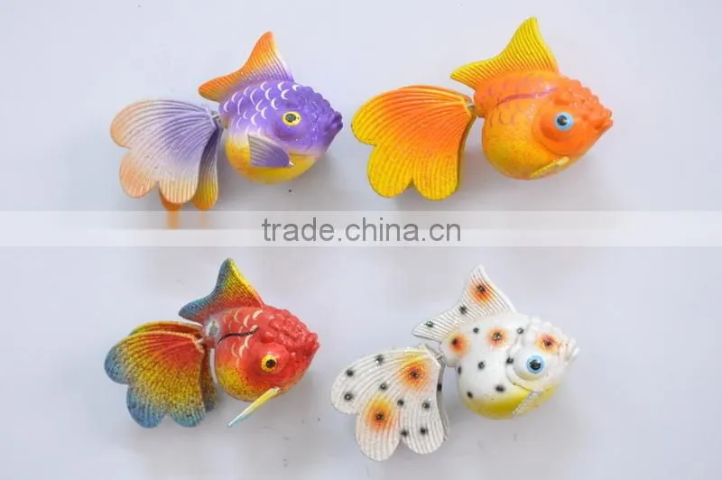 4 inch Handmade Goldfish Shaped Tourist Souvenir Fridge Magnet