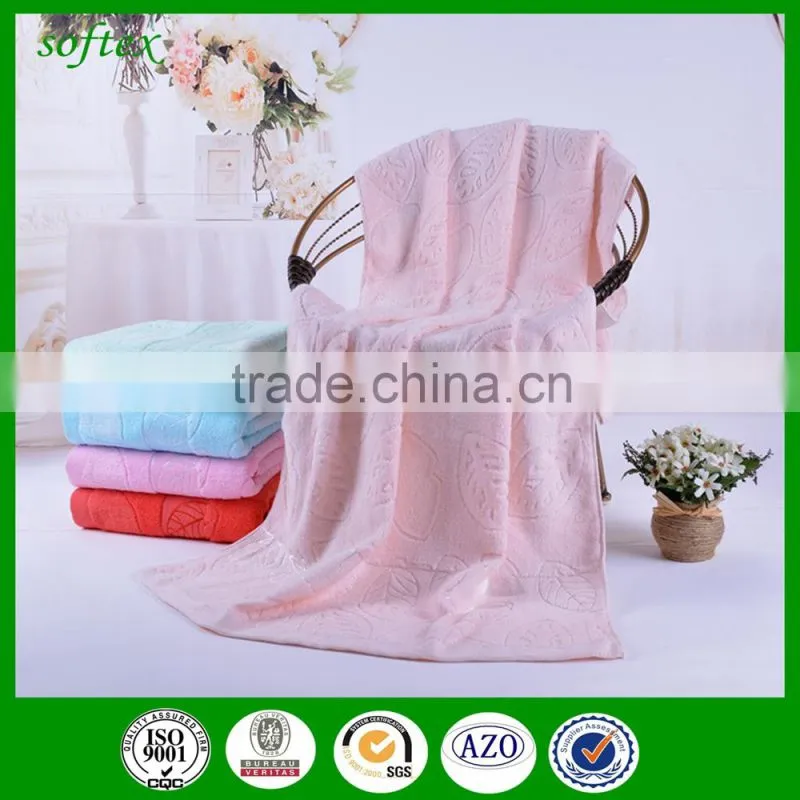 bamboo cotton bath towels