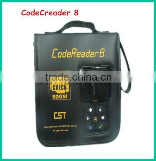 Newest arrival latest code reader 8 scanner tool support the function of OBDII&EOBD with first-class free technical support