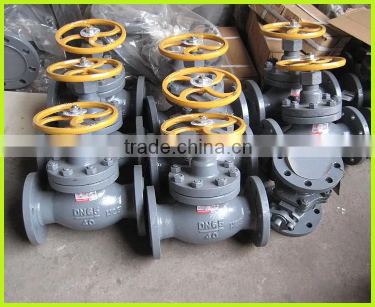 glob valve/stop valve with lower price/valves service in the gas industry