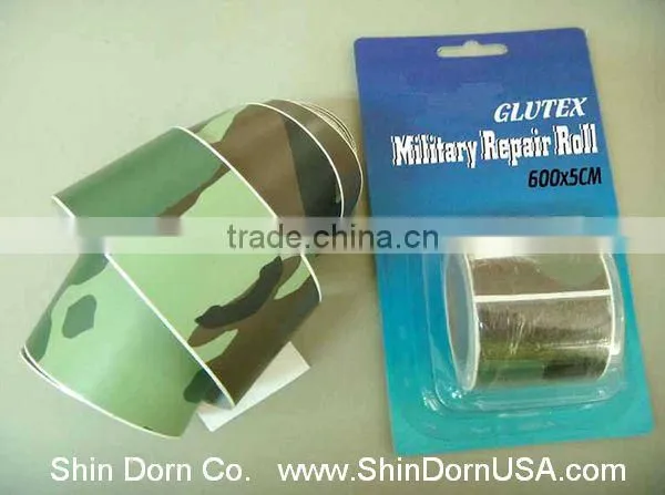 Military colour repairing kit for tent or schoolbag or inflatable toy or wall