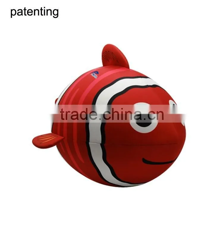 2016 New Design 28 Inch High Foam Clown Fish Toy For Water and Beach Fun
