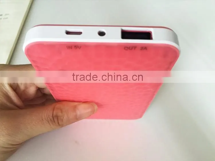 HOT new products for 2016 6000mAh portable power bank with lighting polymer battery BEST products for import made in china