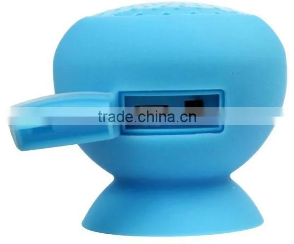 A2 Black Wireless Bluetooth Mushroom Mini Speaker for Mobile Computer Ipod Iphone