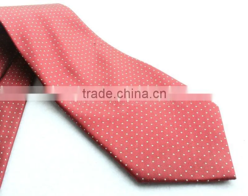 100% silk skinny jacquard ties for men