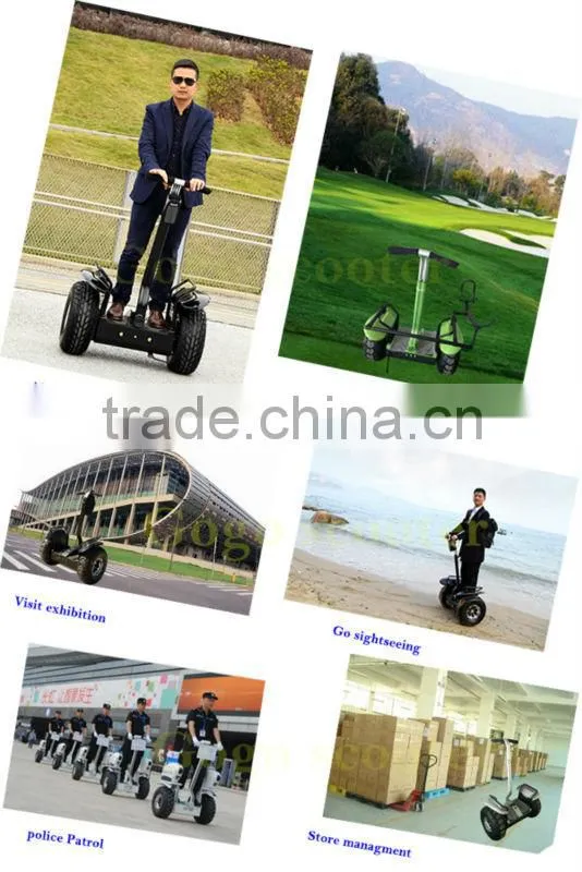 2015 hot seling personal vehicle 72V Off Road self-balance electric scooter