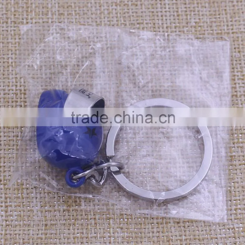 Promotion gifts custom cut out metal keychain