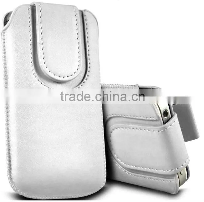 manet pull tab leather pouch