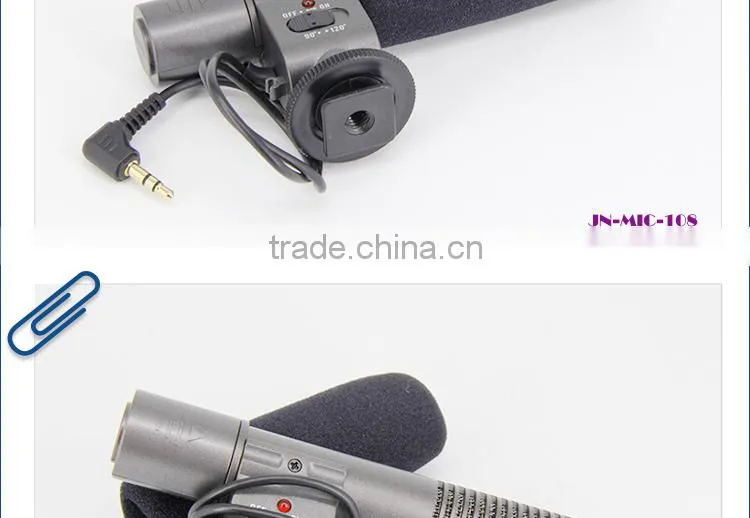 Unidirectional USB Studio Condenser Microphone for Sony DV HandyCam Camcorders Camera JN-MIC-108