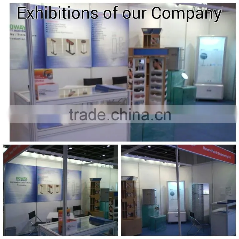 Promotional Special counter top laser cut PMMA cosmetic display