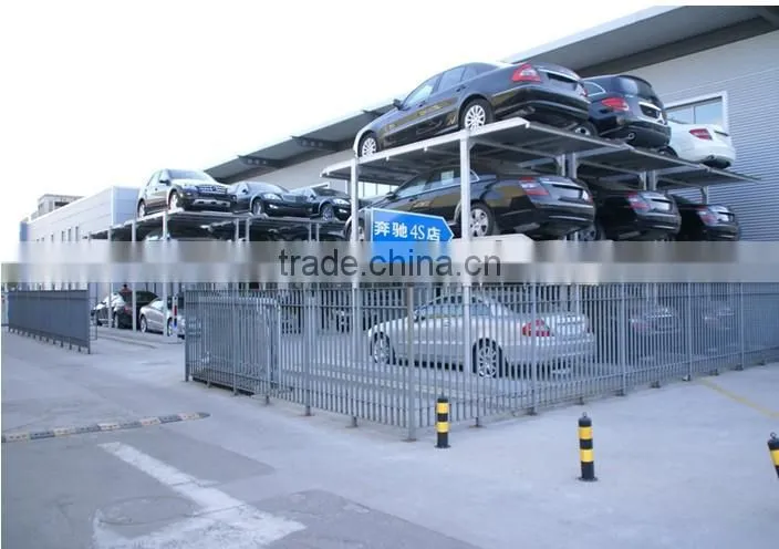 Underground vertical stack car parking