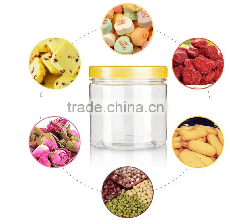 300ml large PET plastic cosmetic jar