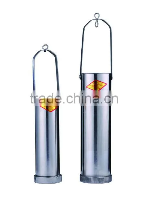 Heavy oil sampler / sample collector / weighted sample taker / entire sampler